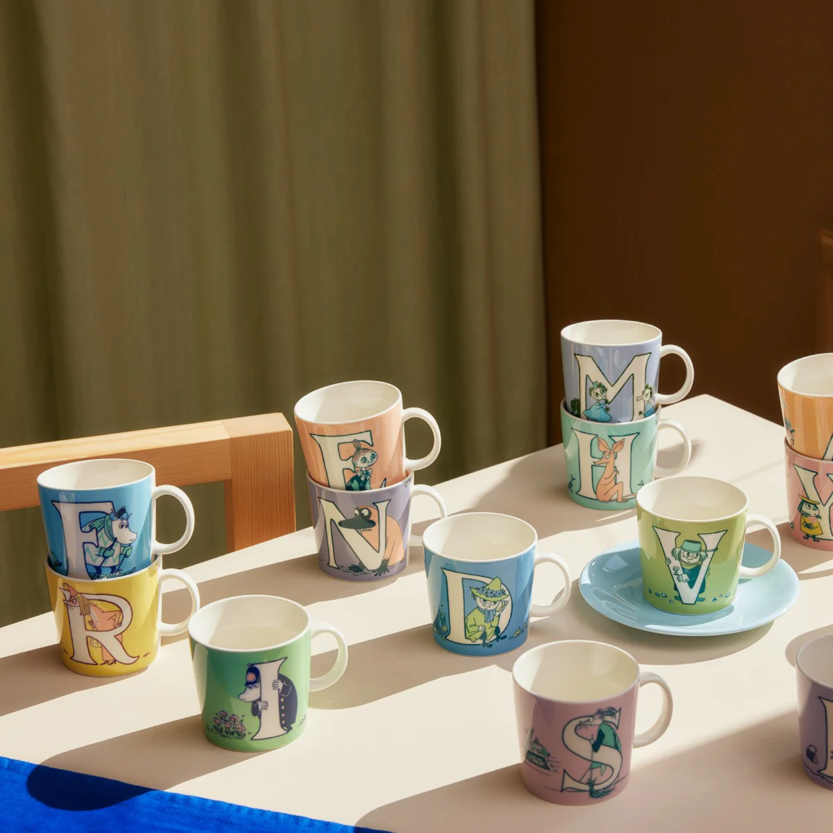 Arabia Moomin ABC Light Pink Mug - S - Image 5