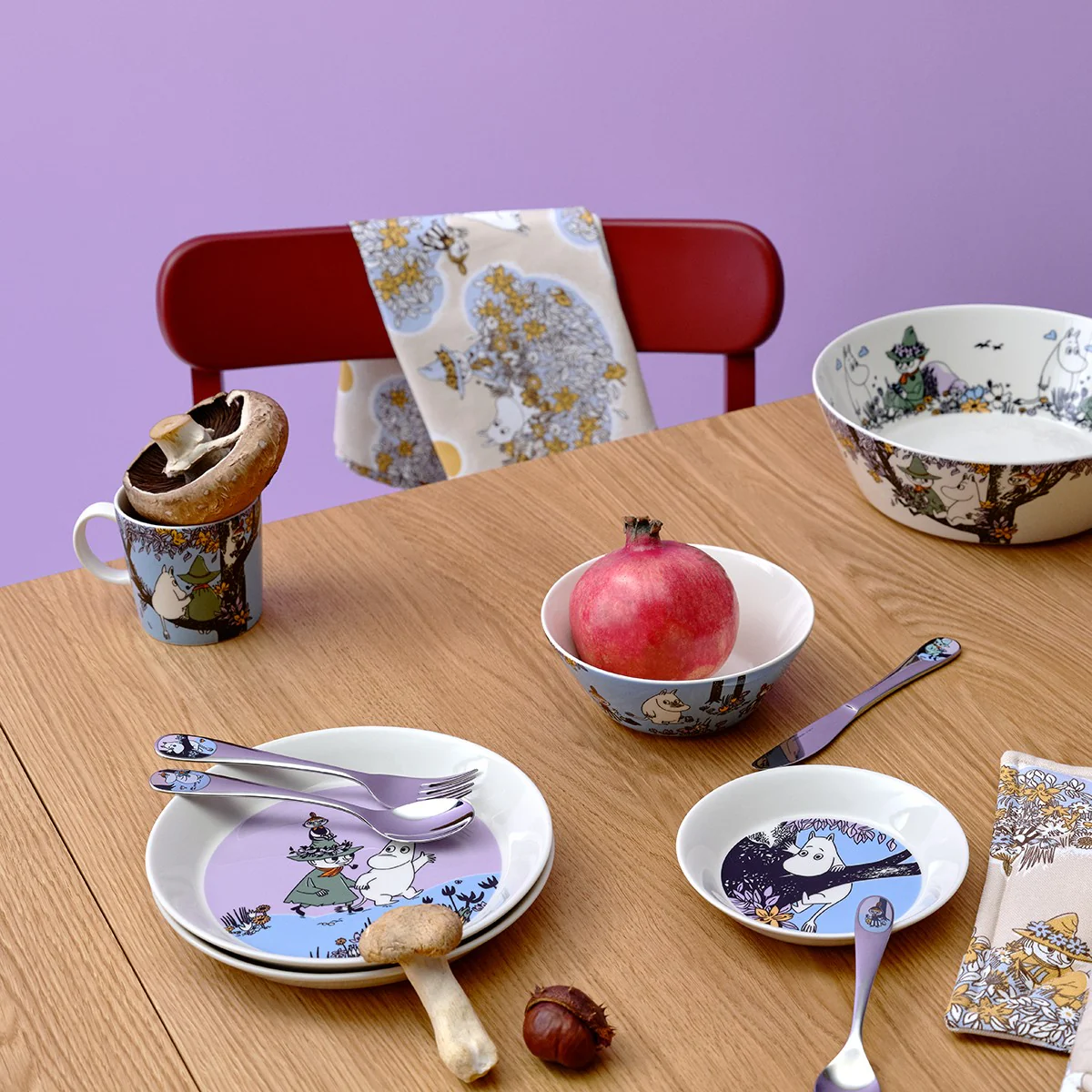 Arabia Moomin Friends Forever Serving Bowl - Image 6