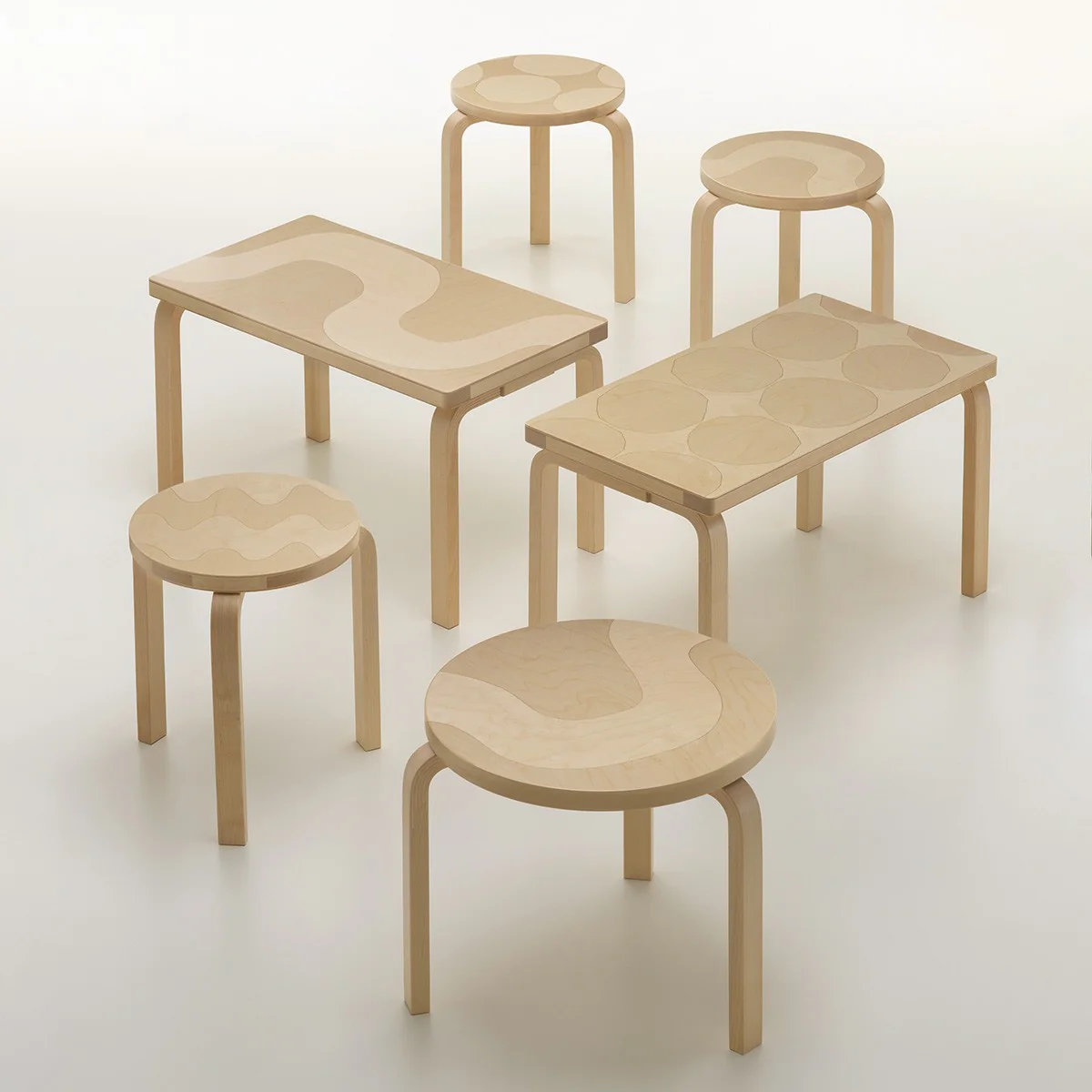 Artek + Marimekko Alvar Aalto Bench 153B Seireeni - 90th Anniversary Edition - Image 6