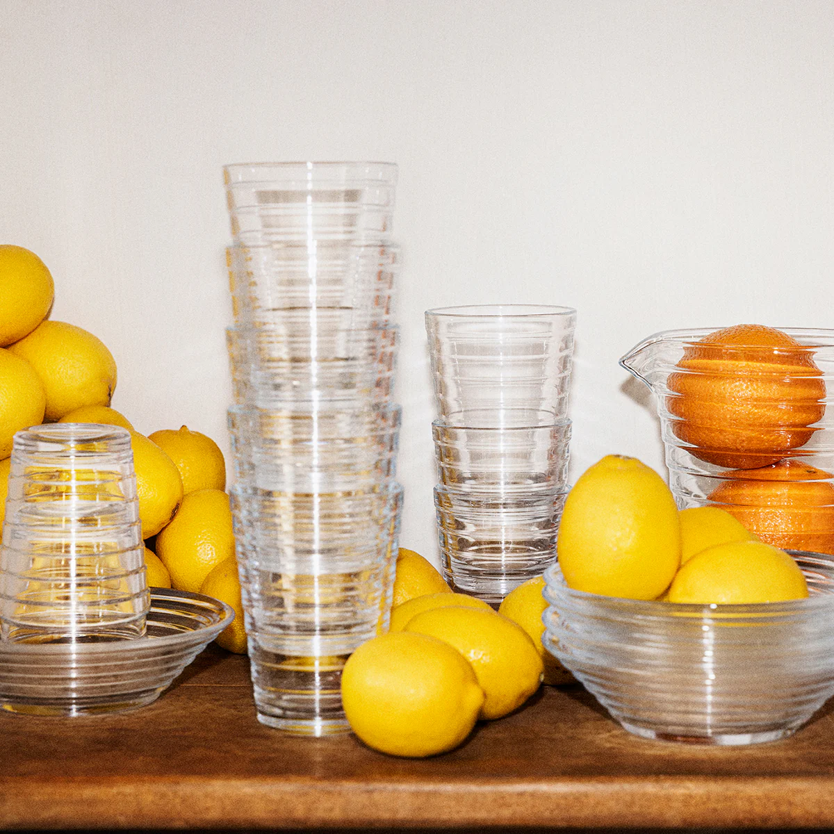iittala Aino Aalto Clear Medium Tumblers - Set of 2 - Image 3
