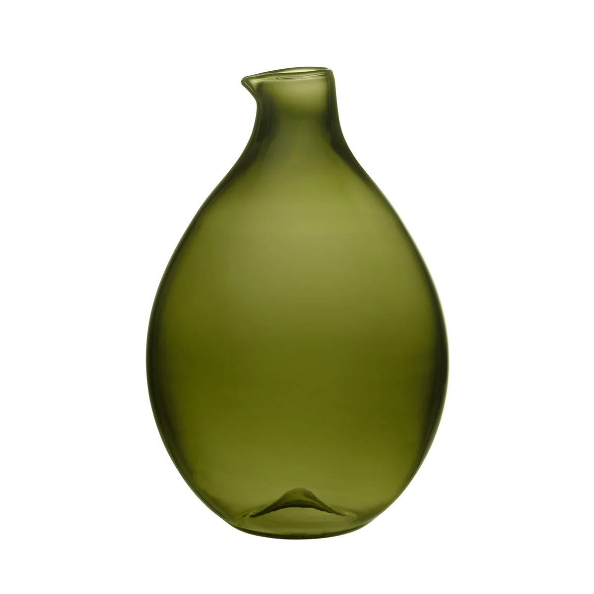 iittala Moss Green Round Bird Bottle