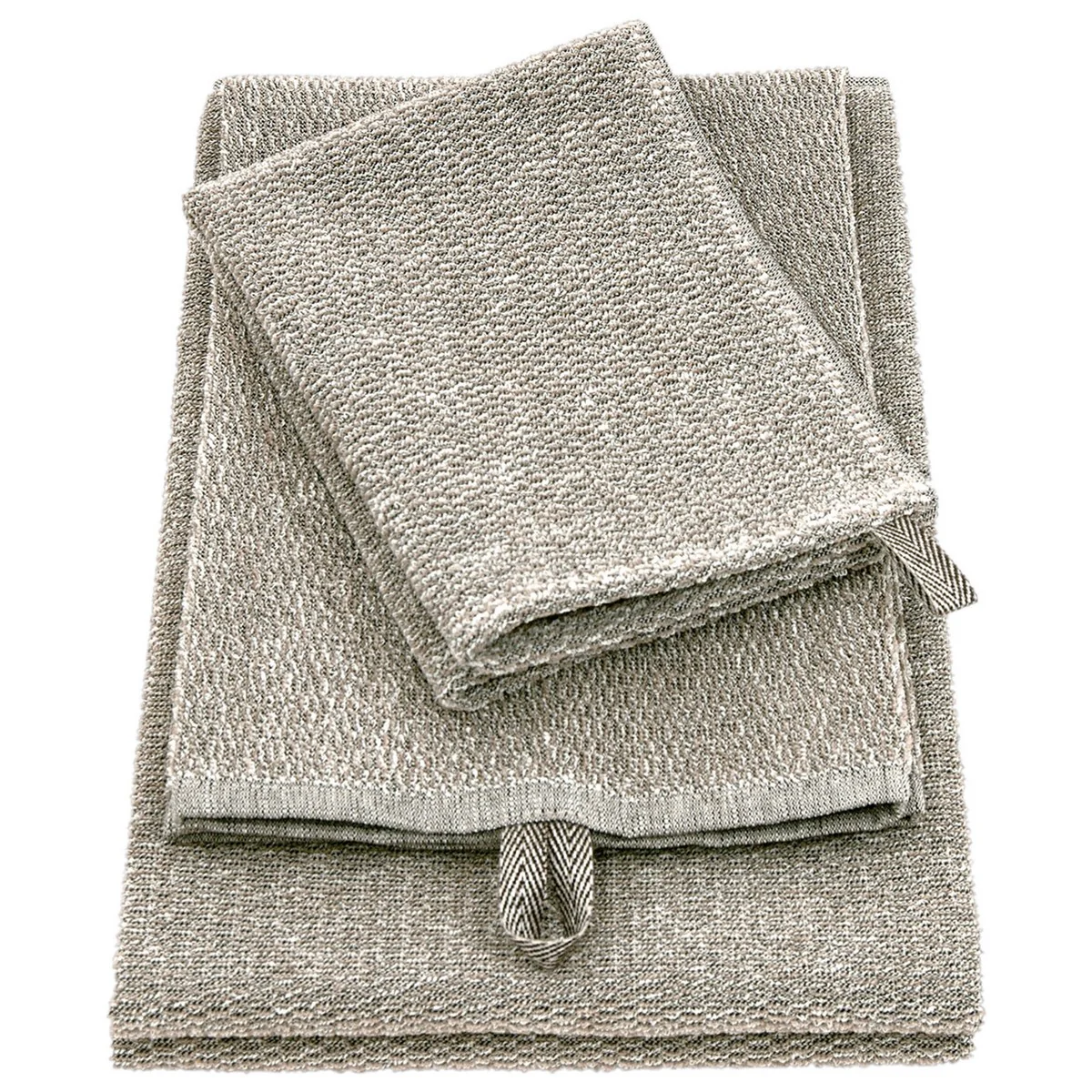 Lapuan Kankurit Meri Beige / Black Hand Towel - Image 5