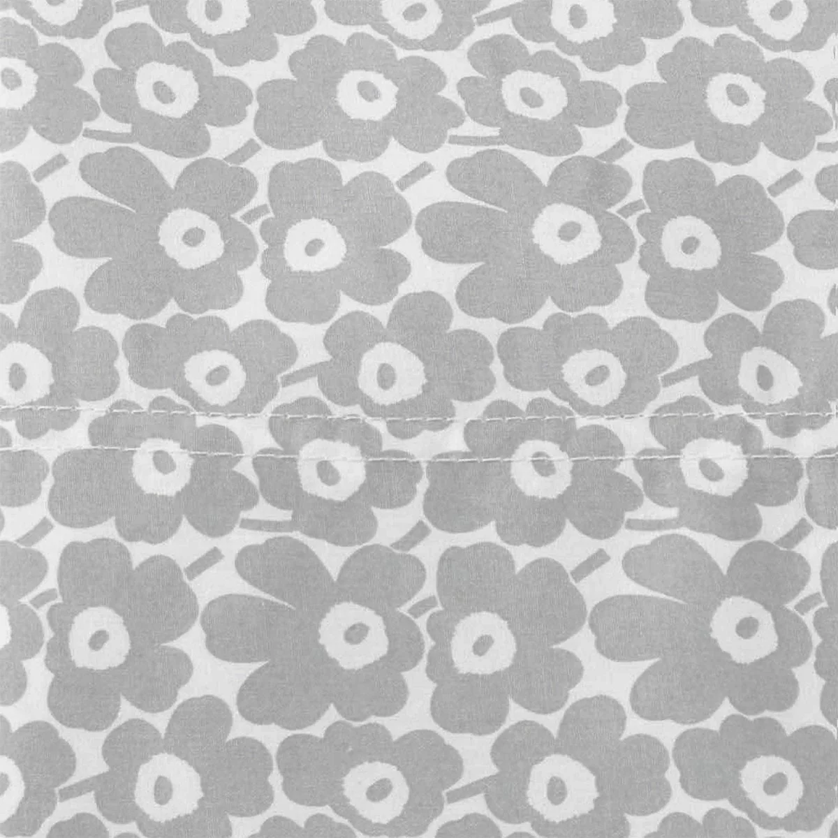 Marimekko Pikkuinen Unikko Grey King Sheet Set - Image 5