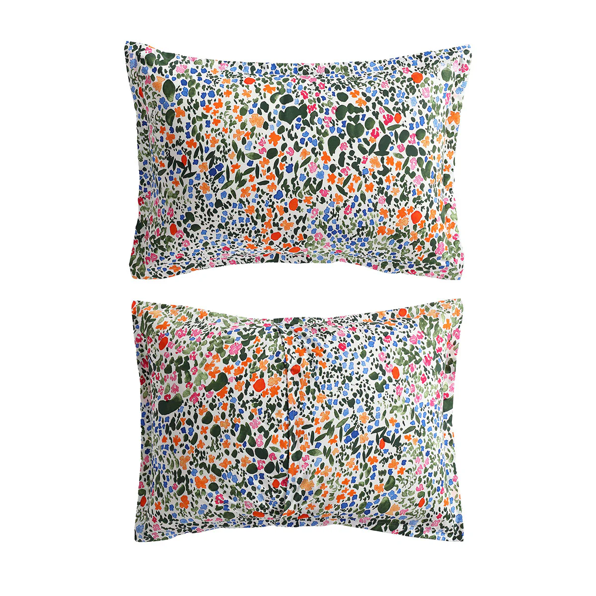 Marimekko Rantaniitty Orange / Green / Multi Duvet Cover Set - Full / Queen - Image 8