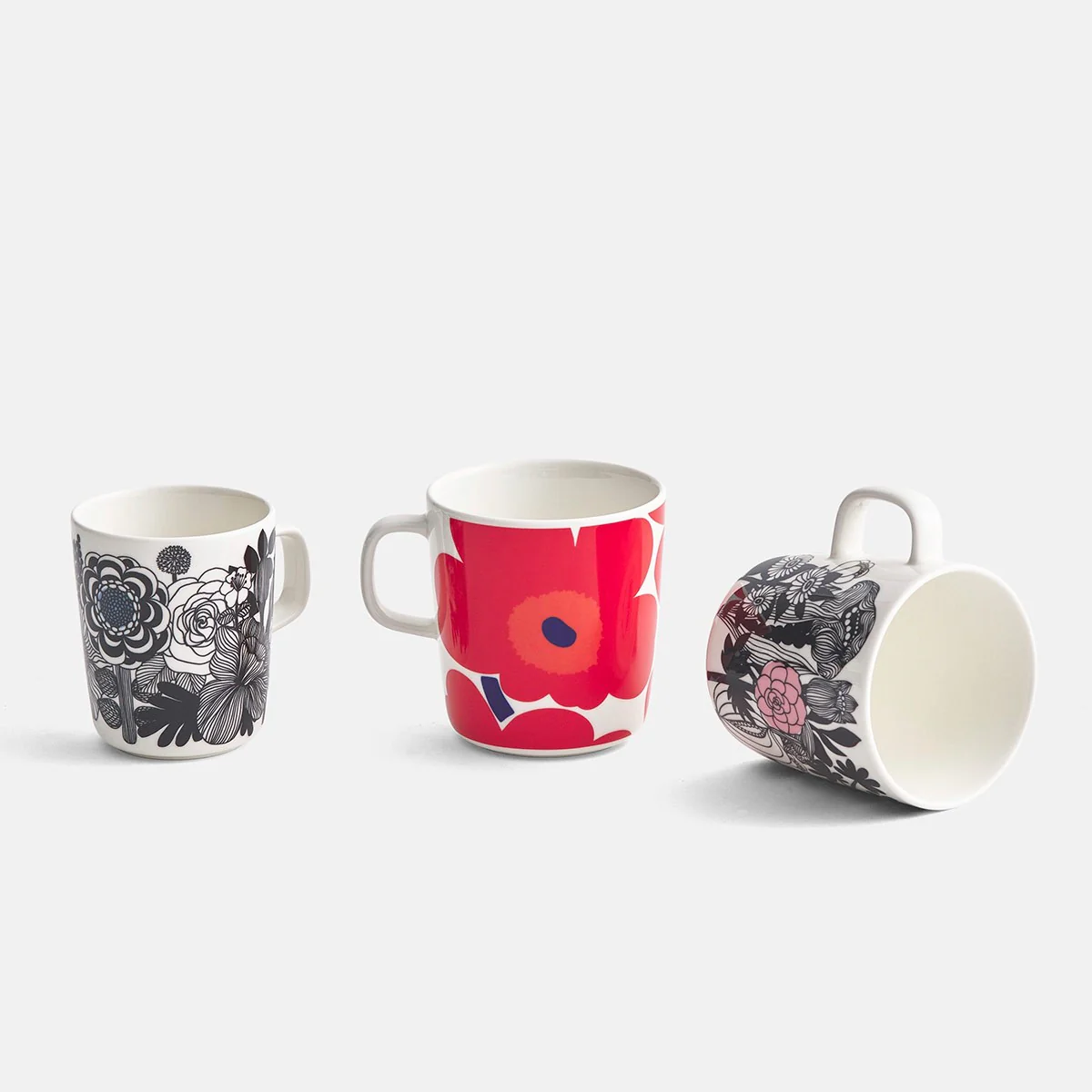 Marimekko Unikko Red Large Mug - Image 2