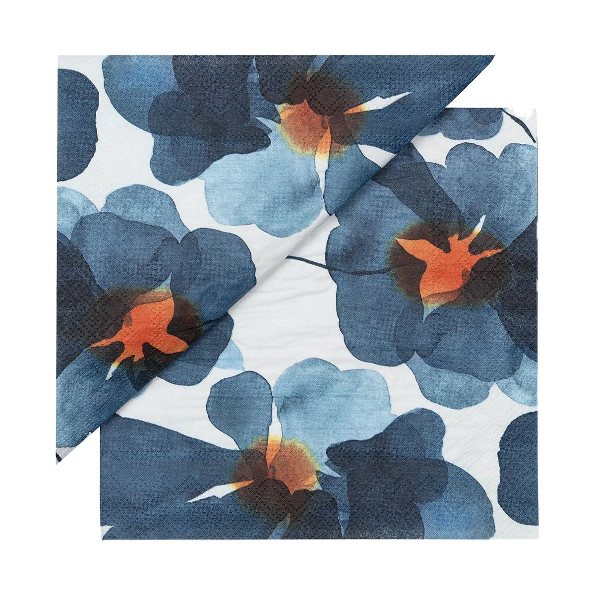 Marimekko Valssi Blue / Orange / Lunch Napkin